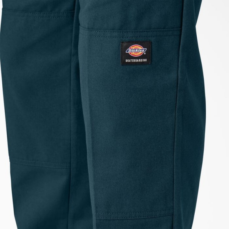 Dickies Dickies Skateboarding Regular Fit Double Knee Pants Reflecting Pond | OGQQ7163