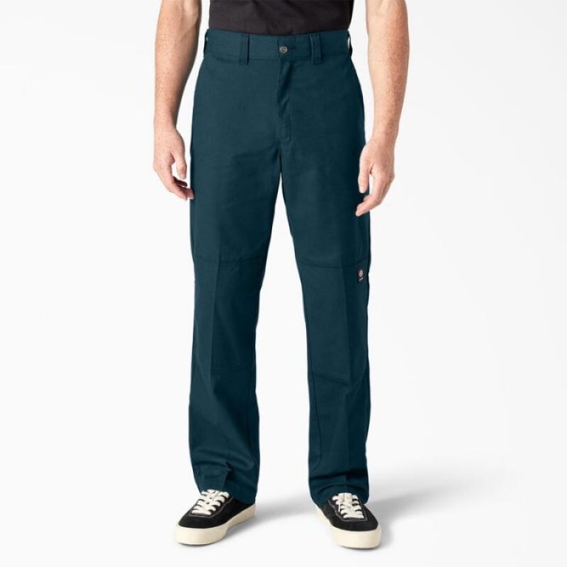 Dickies Dickies Skateboarding Regular Fit Double Knee Pants Reflecting Pond | OGQQ7163