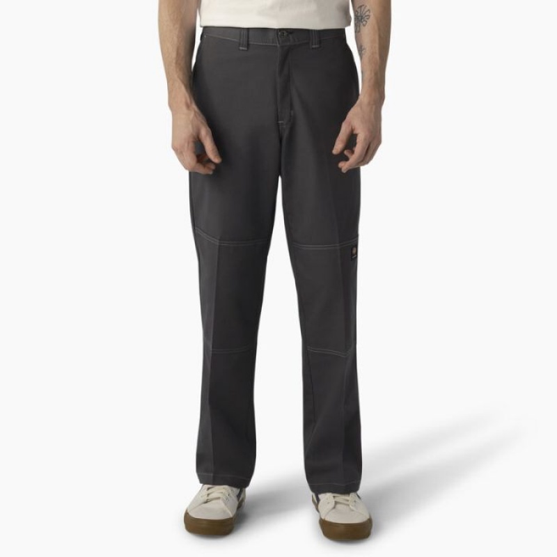 Dickies Dickies Skateboarding Regular Fit Double Knee Pants Gri Gri | XWYW9596