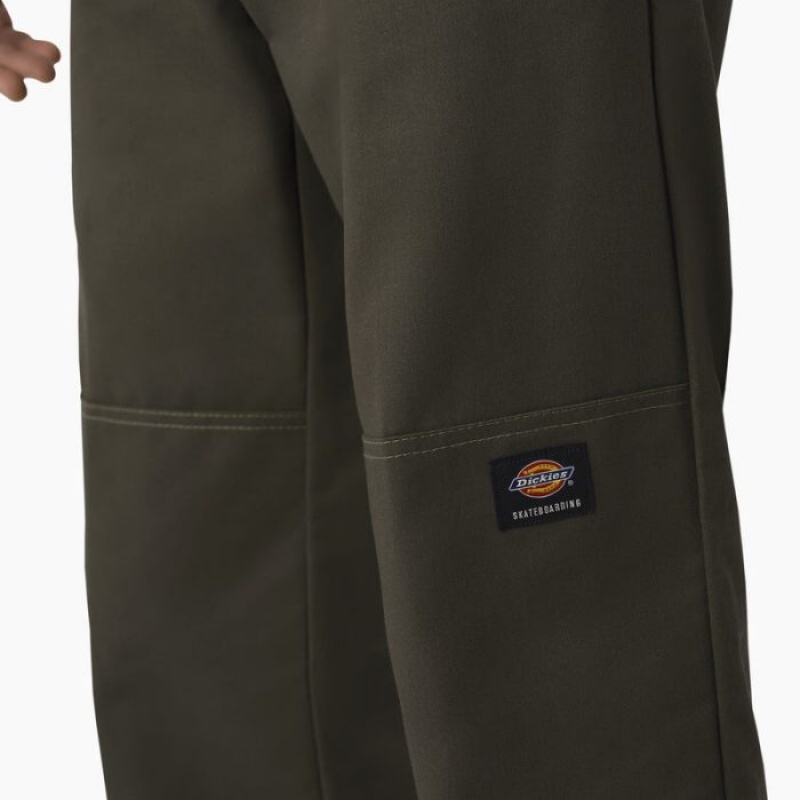 Dickies Dickies Skateboarding Regular Fit Double Knee Pants Masline Verzi Verzi | QWML3089