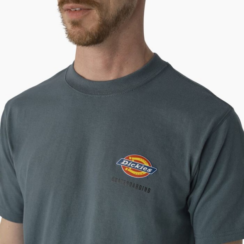Dickies Dickies Skateboarding Regular Fit Chest Logo T-Shirt Verzi | PRLO9392