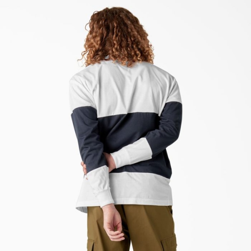 Dickies Dickies Skateboarding Rugby Polo Albi | ZRER3937
