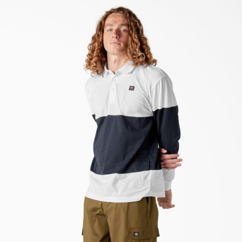 Dickies Dickies Skateboarding Rugby Polo Albi | ZRER3937