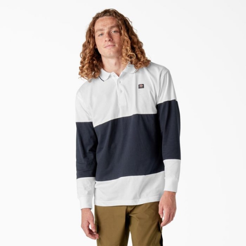 Dickies Dickies Skateboarding Rugby Polo Albi | ZRER3937