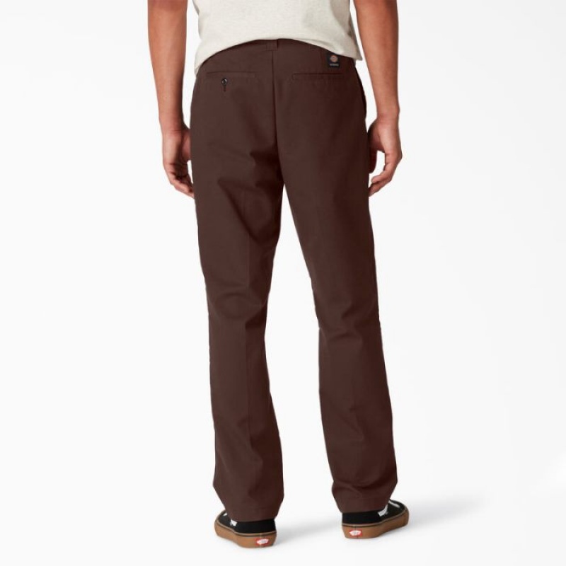 Dickies Dickies Skateboarding Slim Fit Pants Ciocolata Maro | MBRA6896