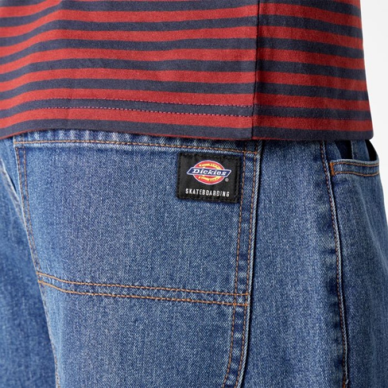 Dickies Dickies Skateboarding Wingville Loose Fit Jeans Albastri | RVMX8577
