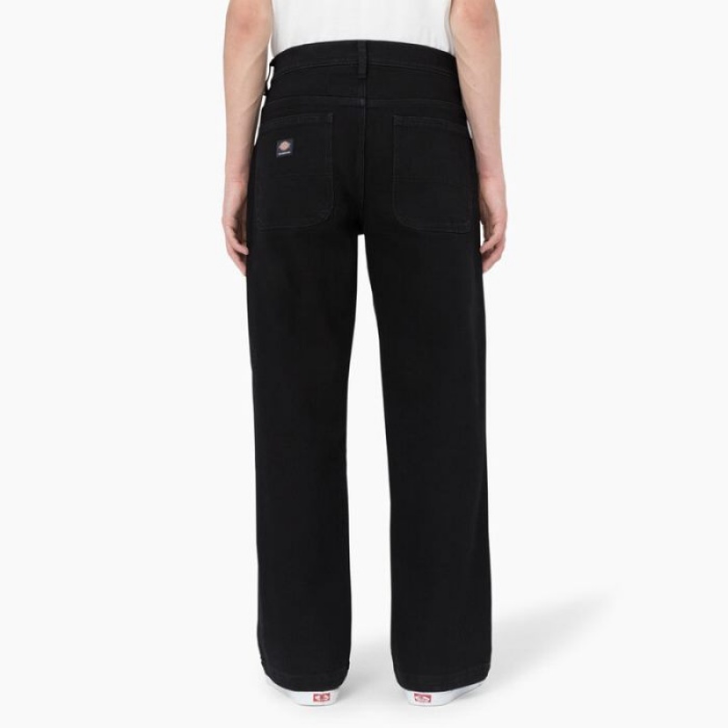 Dickies Dickies Skateboarding Wingville Loose Fit Jeans Negrii Albastri | XYKV8248