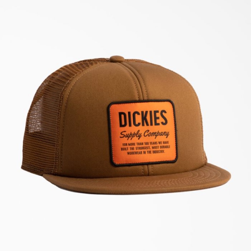 Dickies Dickies Supply Company Trucker Hat Maro | CBVZ6381