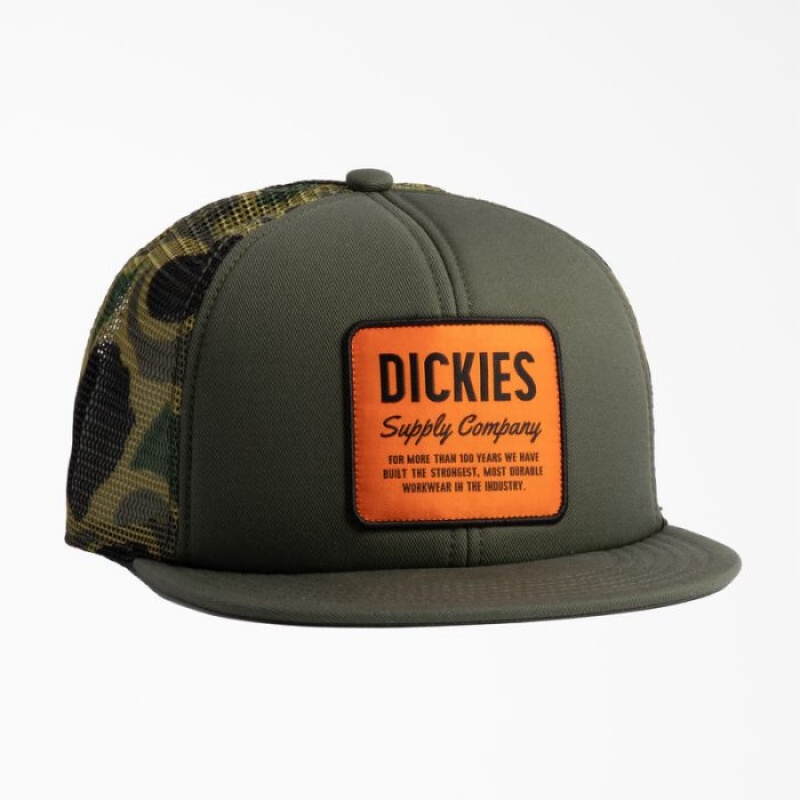 Dickies Dickies Supply Company Trucker Hat Verzi | IIYI3353