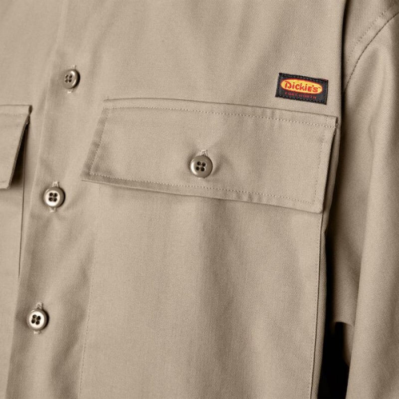 Dickies Dickies X Willy Chavarria Scurte Sleeve Lucru Shirt Maro | UCJX0621