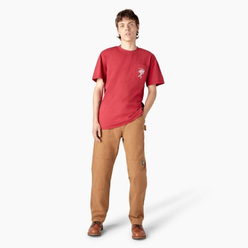 Dickies Dickies x Jameson Double Knee Pants Maro | LOXC8956