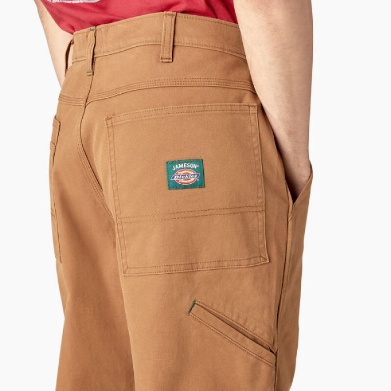 Dickies Dickies x Jameson Double Knee Pants Maro | LOXC8956