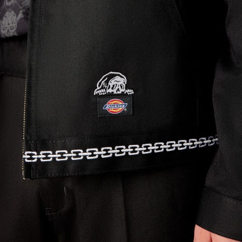 Dickies Dickies x Lurking Class Eisenhower Jacket Negrii | KZJI2772