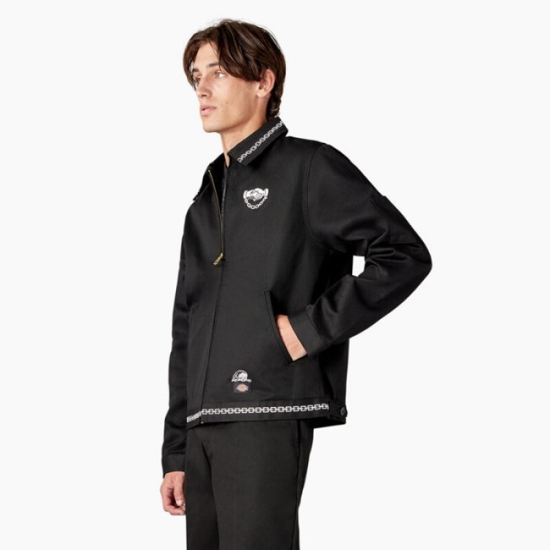 Dickies Dickies x Lurking Class Eisenhower Jacket Negrii | KZJI2772