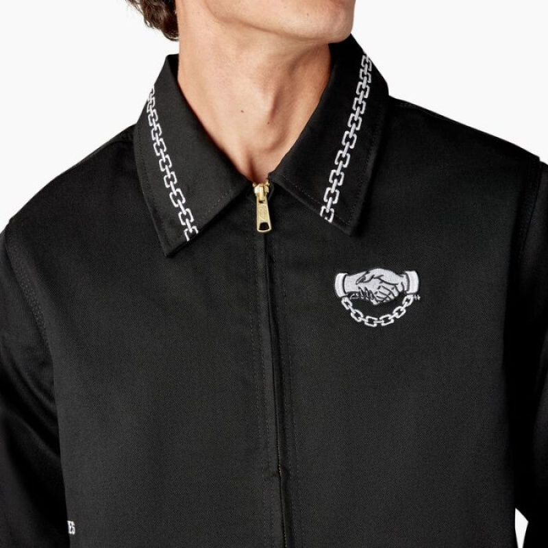 Dickies Dickies x Lurking Class Eisenhower Jacket Negrii | KZJI2772