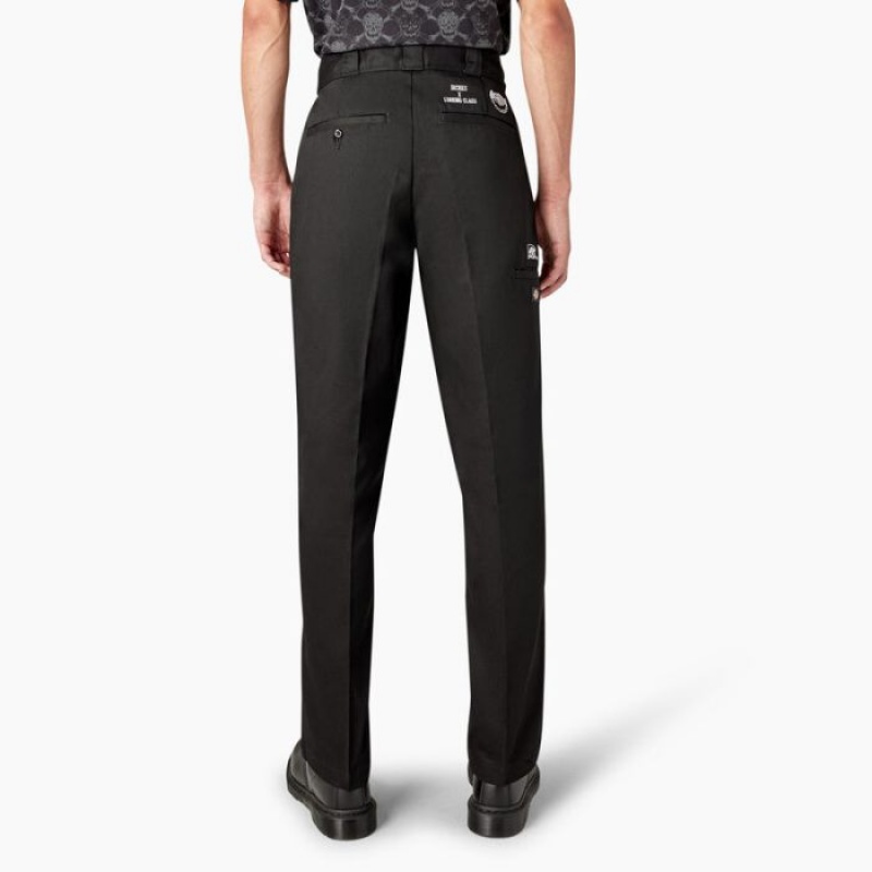 Dickies Dickies x Lurking Class Regular Fit Double Knee Pants Negrii | OHUP0671