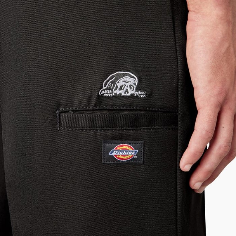 Dickies Dickies x Lurking Class Regular Fit Double Knee Pants Negrii | OHUP0671