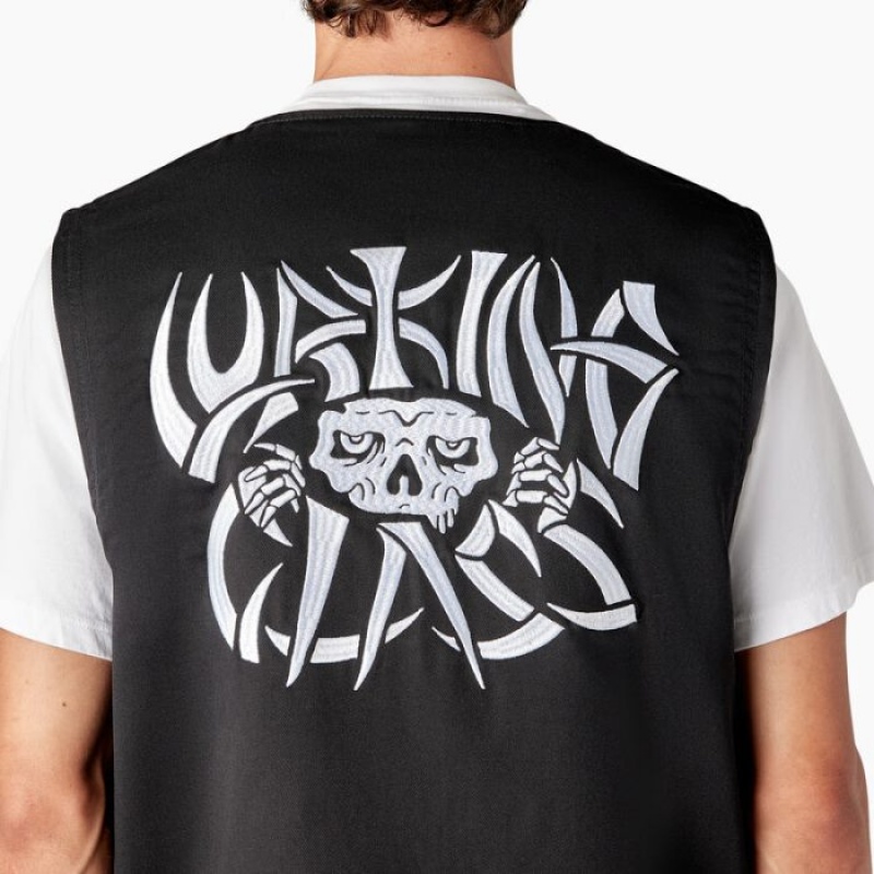 Dickies Dickies x Lurking Class Vest Negrii | XKMR5095