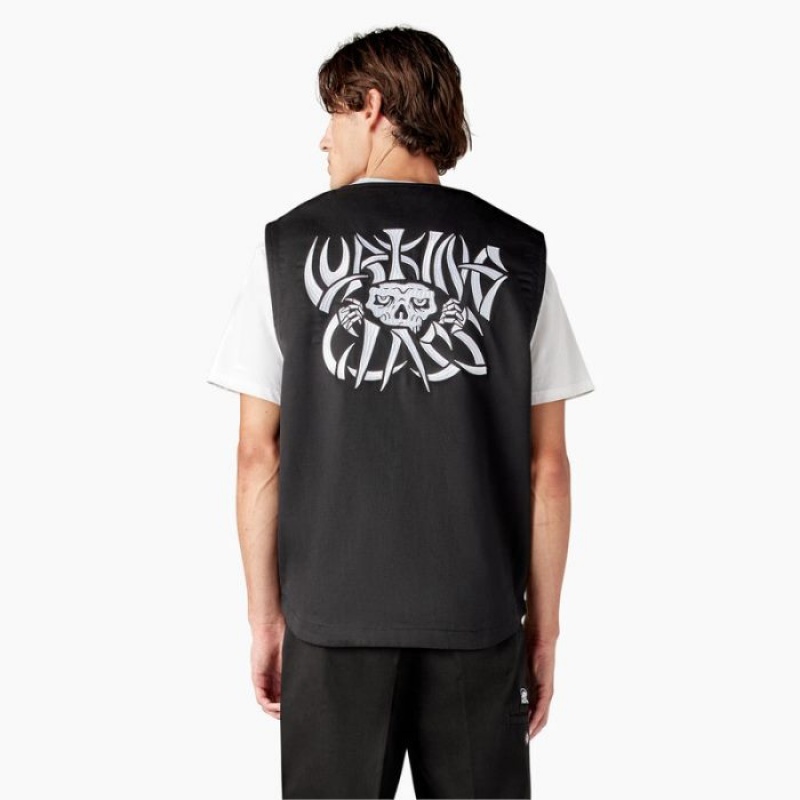 Dickies Dickies x Lurking Class Vest Negrii | XKMR5095