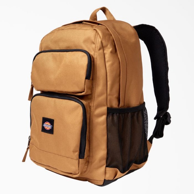 Dickies Double Pocket Backpack Maro | LULA2314