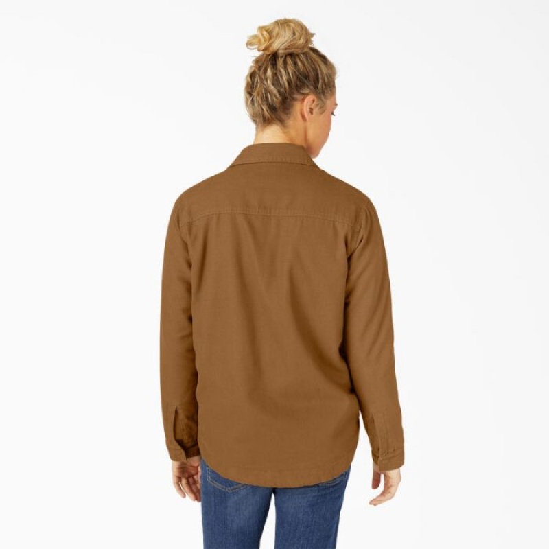 Dickies Duck High Pile Fleece Captusite Chore Coat Maro | JRLD1604