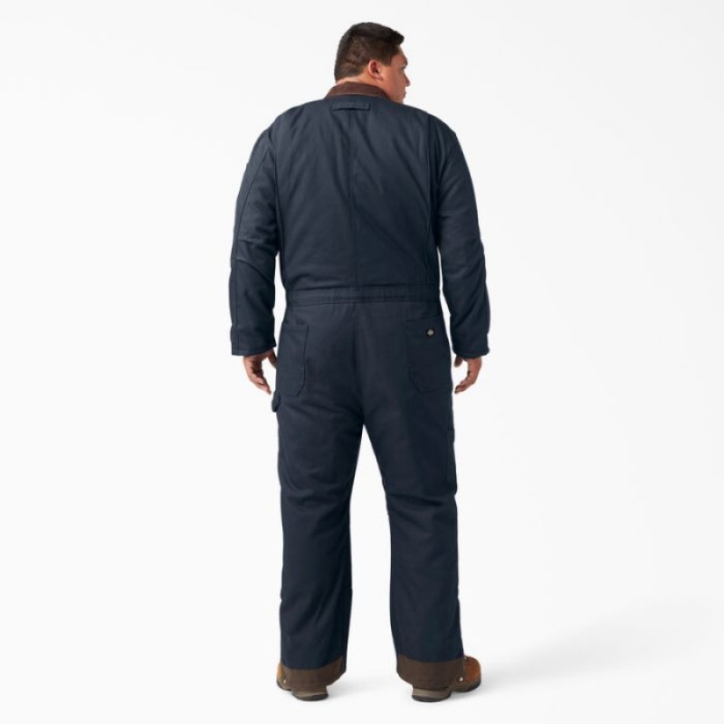 Dickies Duck Insulated Coveralls Bleumarin | HJTZ4972