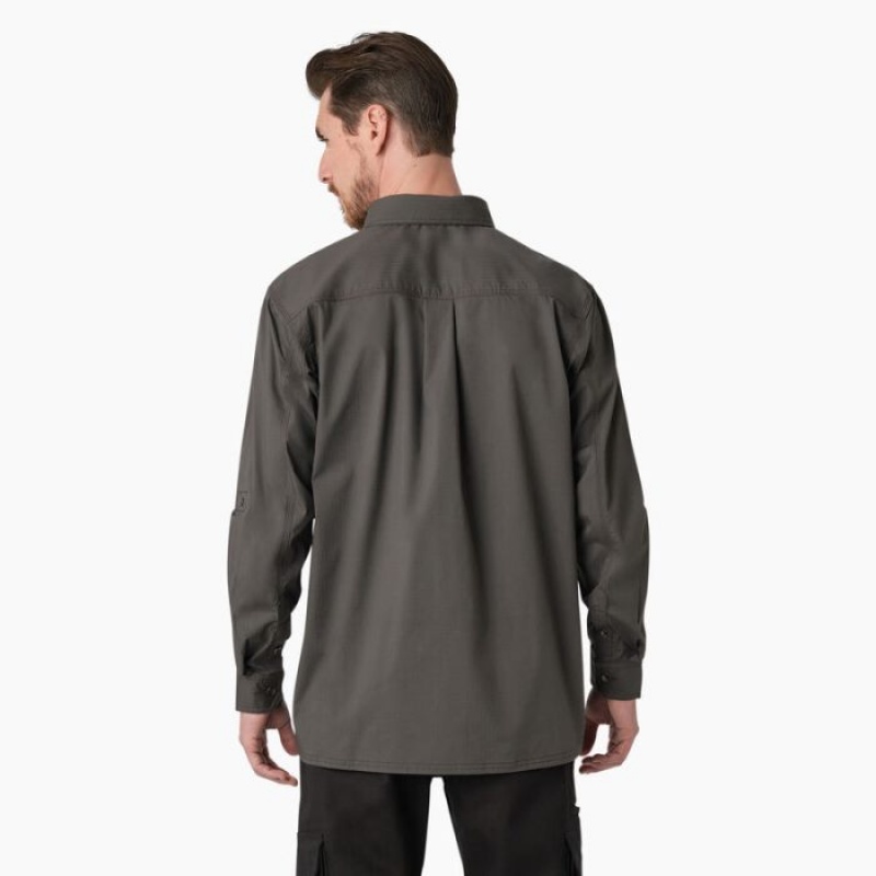 Dickies DuraTech Ranger Ripstop Shirt Gri | RXZB3472