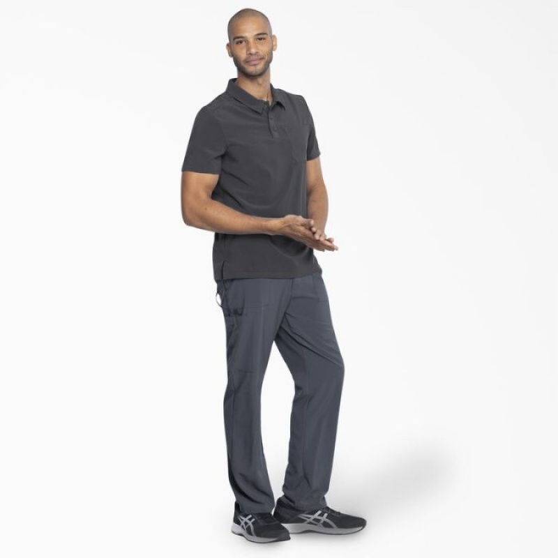 Dickies EDS Essentials Medical Polo Shirt Albastri Gri | TALB3112