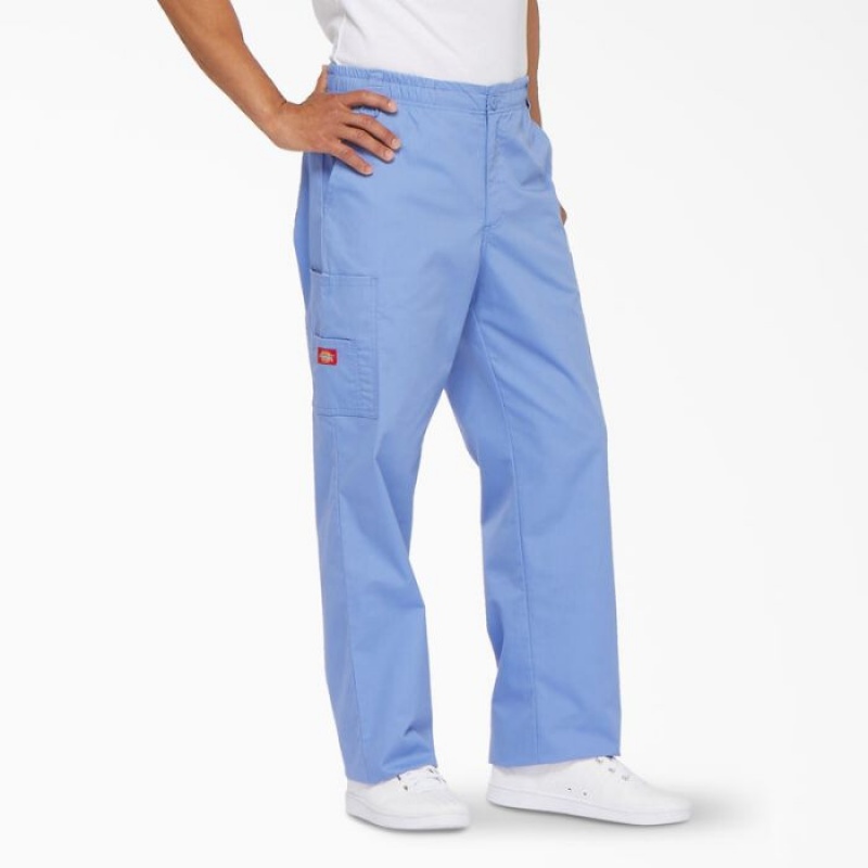 Dickies EDS Signature Cargo Scrub Pants Albastri | QCGZ5770