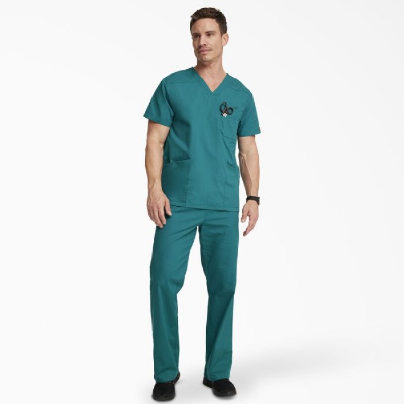 Dickies EDS Signature V-Neck Scrub Top Regular | EQUC5758