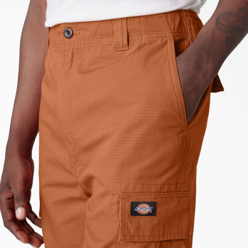 Dickies Eagle Bend Relaxed Fit Double Knee Cargo Pants Maro | GVXX3259