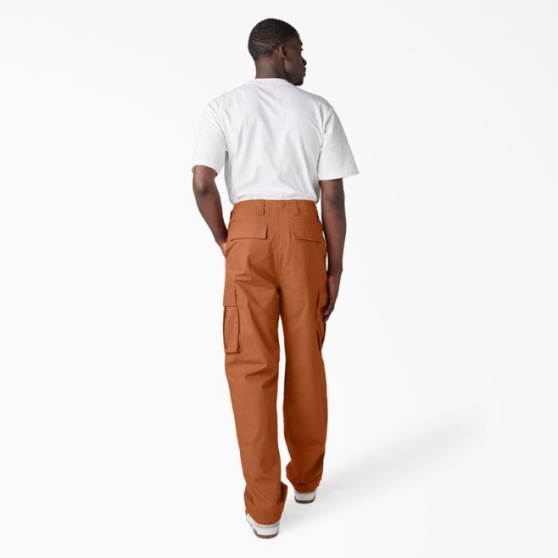 Dickies Eagle Bend Relaxed Fit Double Knee Cargo Pants Maro | GVXX3259