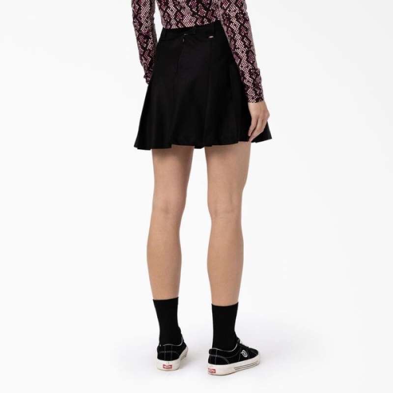 Dickies Elizaville Skirt Negrii | IWQF0805