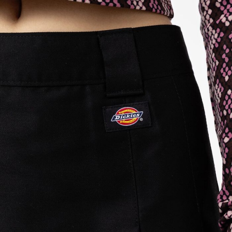 Dickies Elizaville Skirt Negrii | IWQF0805