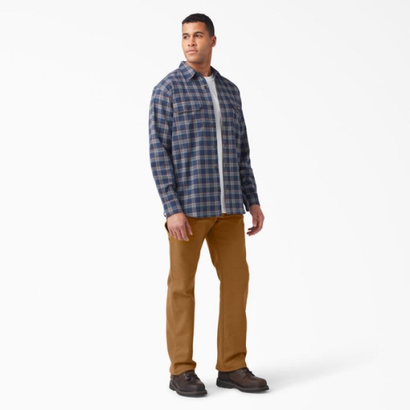 Dickies FLEX Captusite Regular Fit Duck Carpenter Pants Maro | QUXT7708
