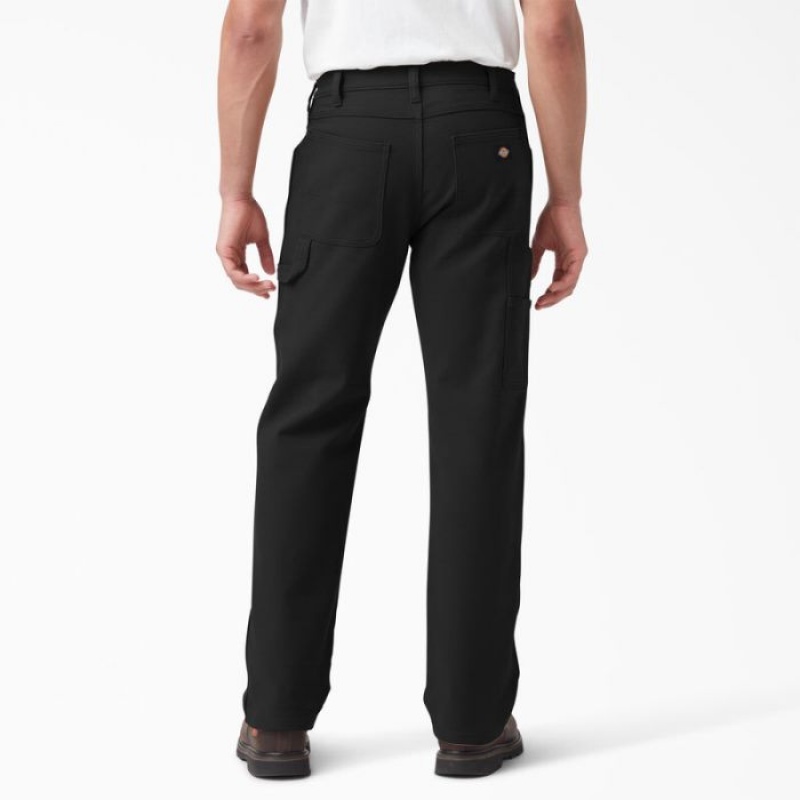 Dickies FLEX Captusite Regular Fit Duck Carpenter Pants Negrii | DGIY5700