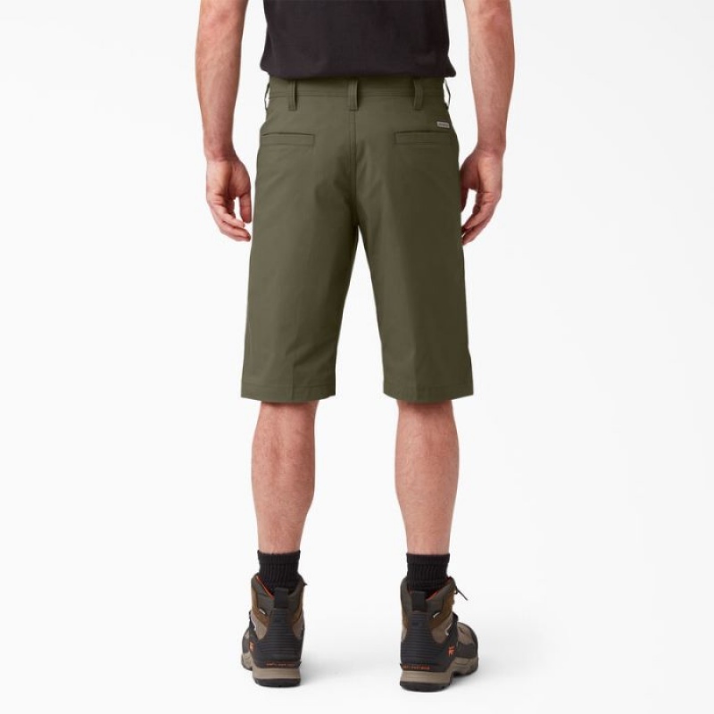 Dickies FLEX Cooling Regular Fit Utility Shorts, 13