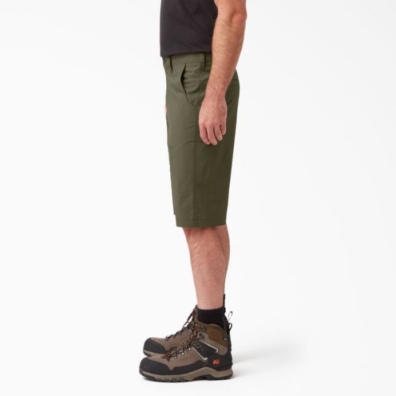 Dickies FLEX Cooling Regular Fit Utility Shorts, 13
