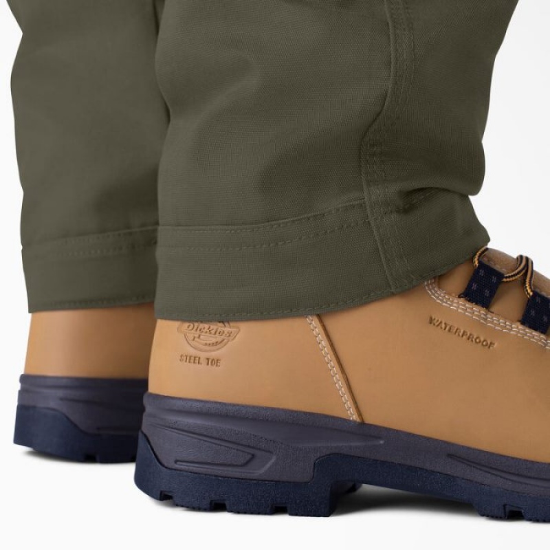 Dickies FLEX DuraTech Relaxed Fit Duck Cargo Pants Verzi | KBBA5916