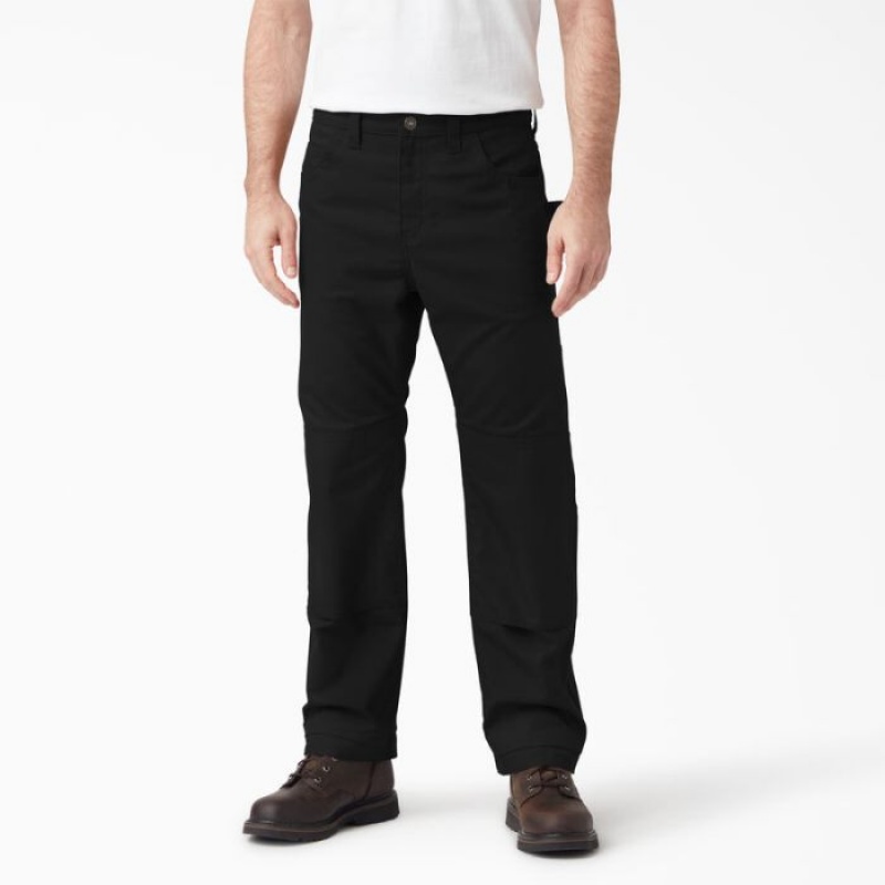 Dickies FLEX DuraTech Relaxed Fit Duck Pants Negrii | IJLX7719