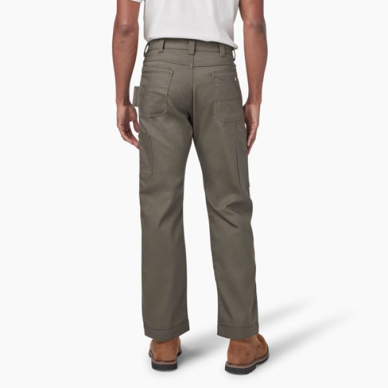 Dickies FLEX DuraTech Relaxed Fit Duck Pants Verzi | FHGX0379