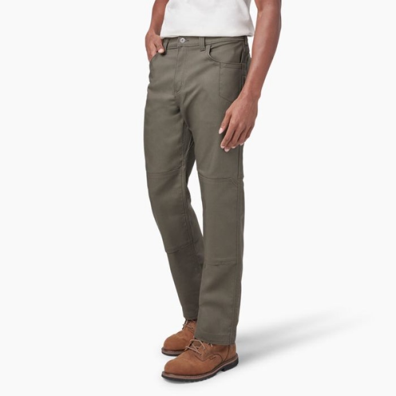 Dickies FLEX DuraTech Relaxed Fit Duck Pants Verzi | FHGX0379