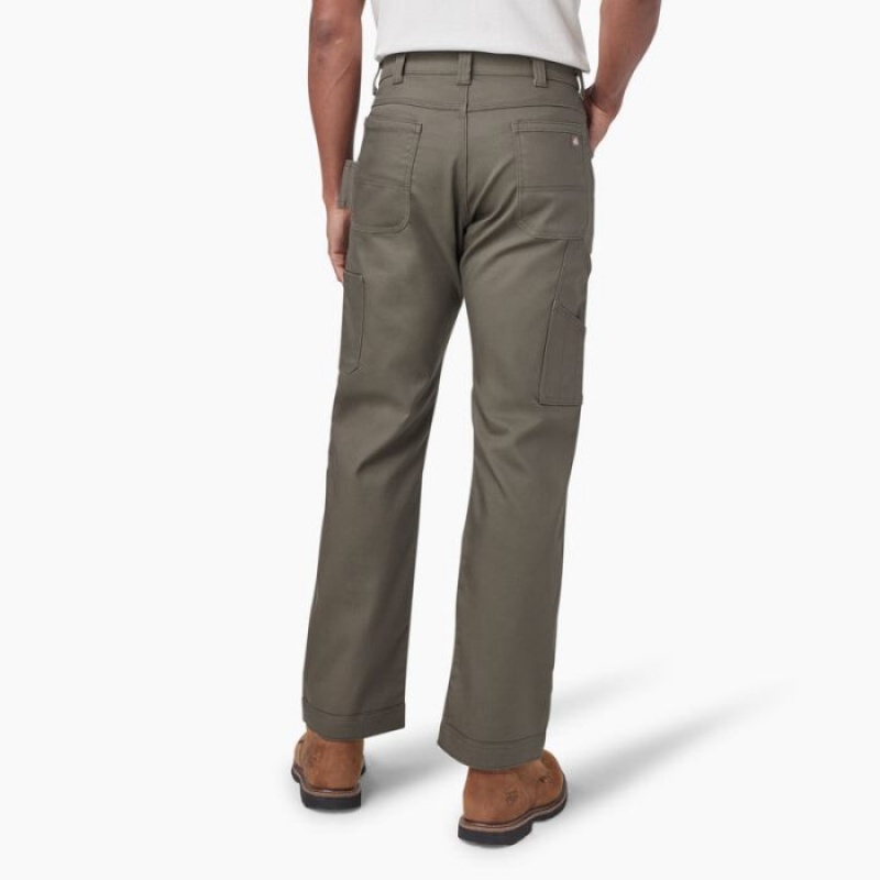 Dickies FLEX DuraTech Relaxed Fit Duck Pants Verzi | FHGX0379