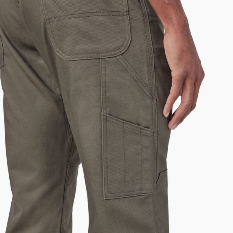 Dickies FLEX DuraTech Relaxed Fit Duck Pants Verzi | FHGX0379