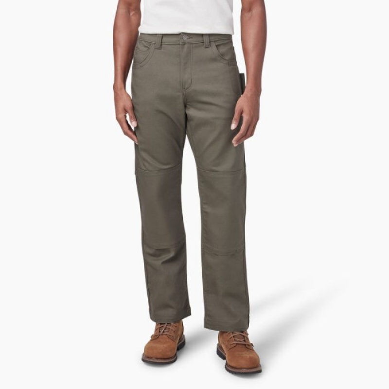 Dickies FLEX DuraTech Relaxed Fit Duck Pants Verzi | FHGX0379