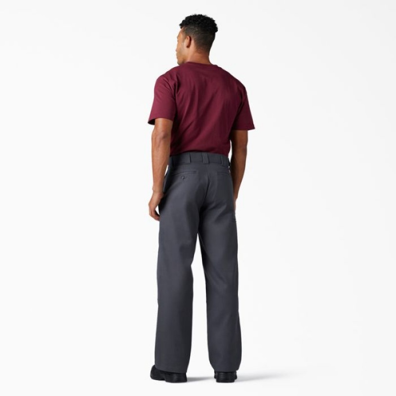 Dickies FLEX Loose Fit Double Knee Lucru Pants Gri | FDJS3387