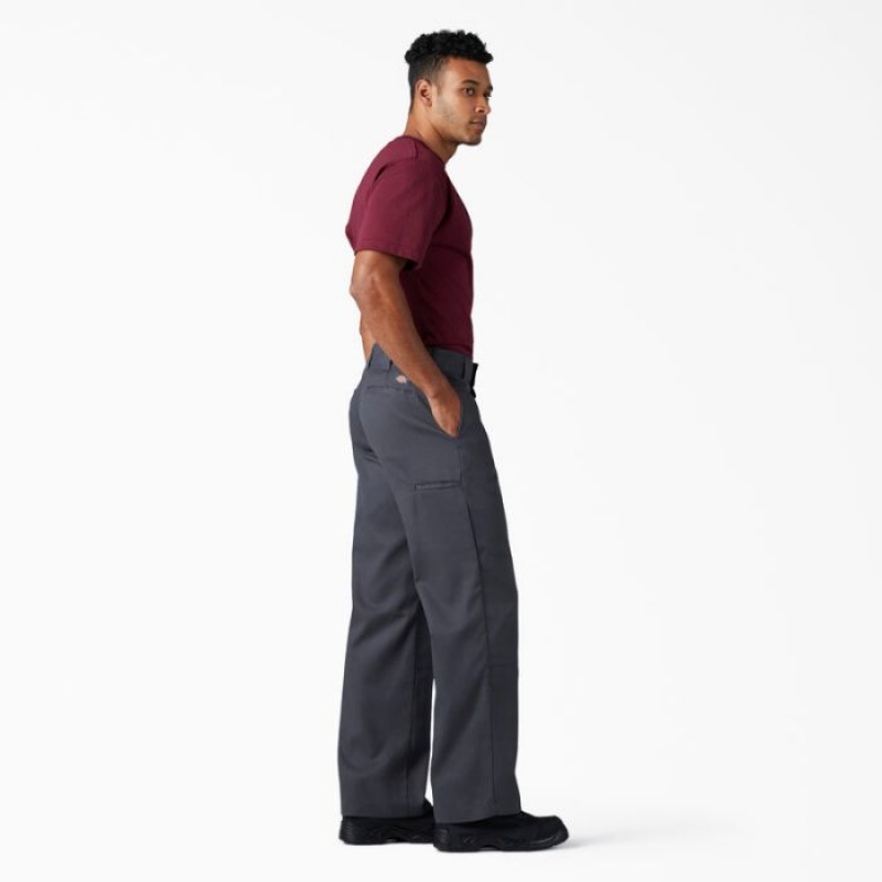 Dickies FLEX Loose Fit Double Knee Lucru Pants Gri | FDJS3387