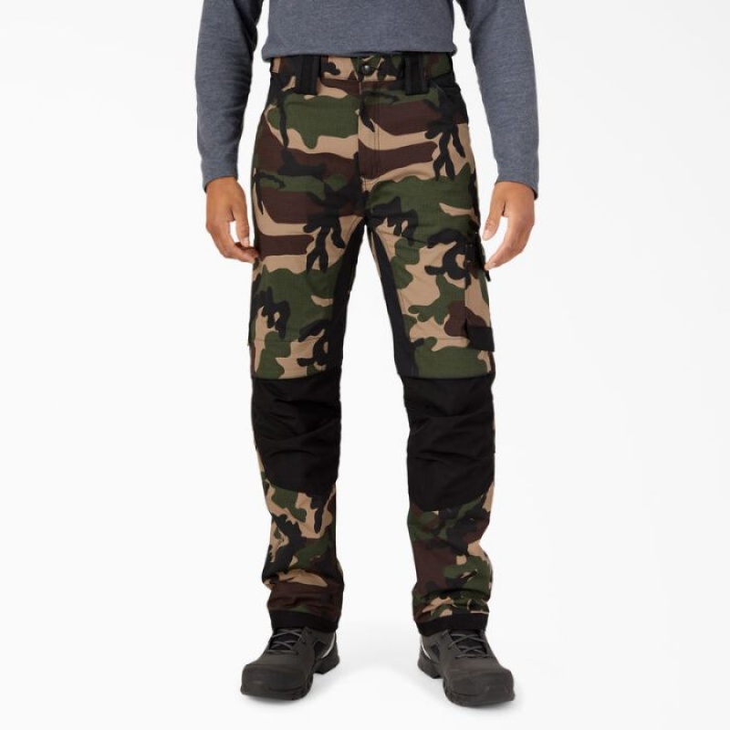 Dickies FLEX Performance Workwear Regular Fit Pants Camuflaj | FPSG3455