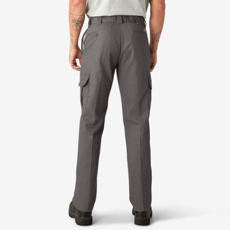 Dickies FLEX Regular Fit Cargo Pants Gri | PGDU2069