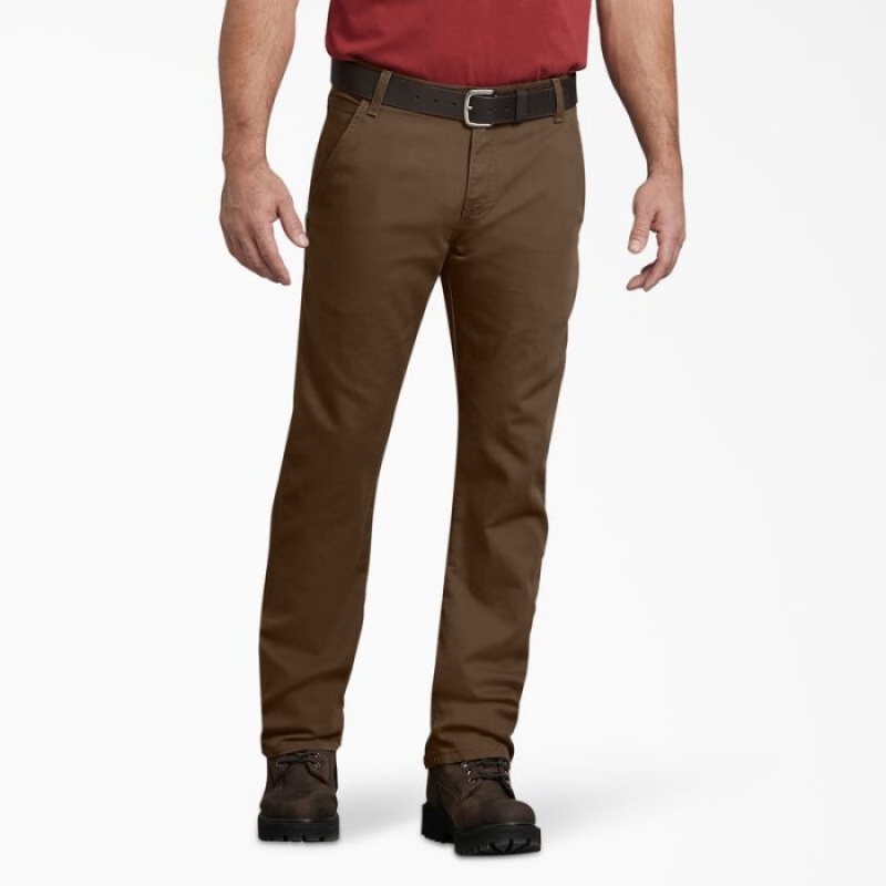 Dickies FLEX Regular Fit Duck Carpenter Pants Maro | VYTY1505